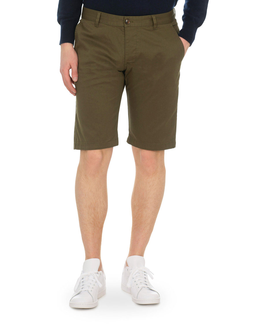 Homme | Shorts | Samsøe Samsøe | Samsøe & Samsøe Balder Cotton Shorts Olive Night