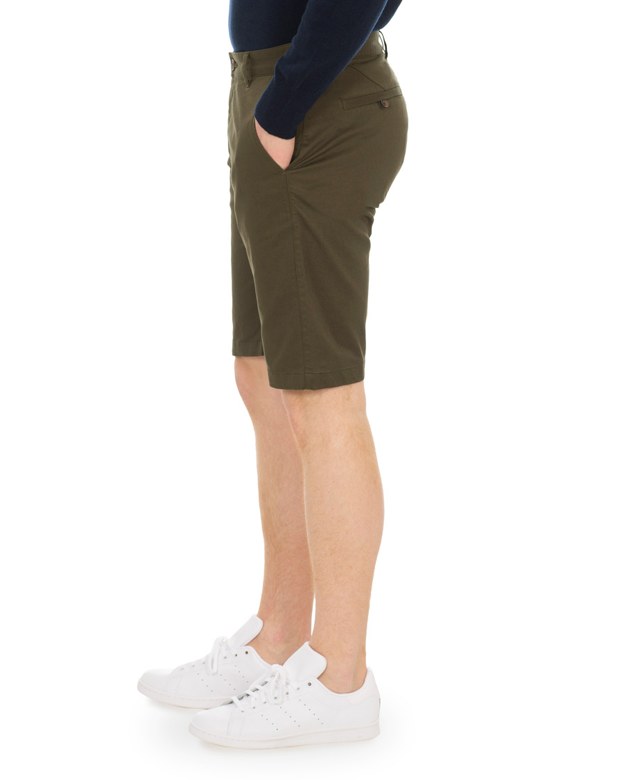 Homme | Shorts | Samsøe Samsøe | Samsøe & Samsøe Balder Cotton Shorts Olive Night