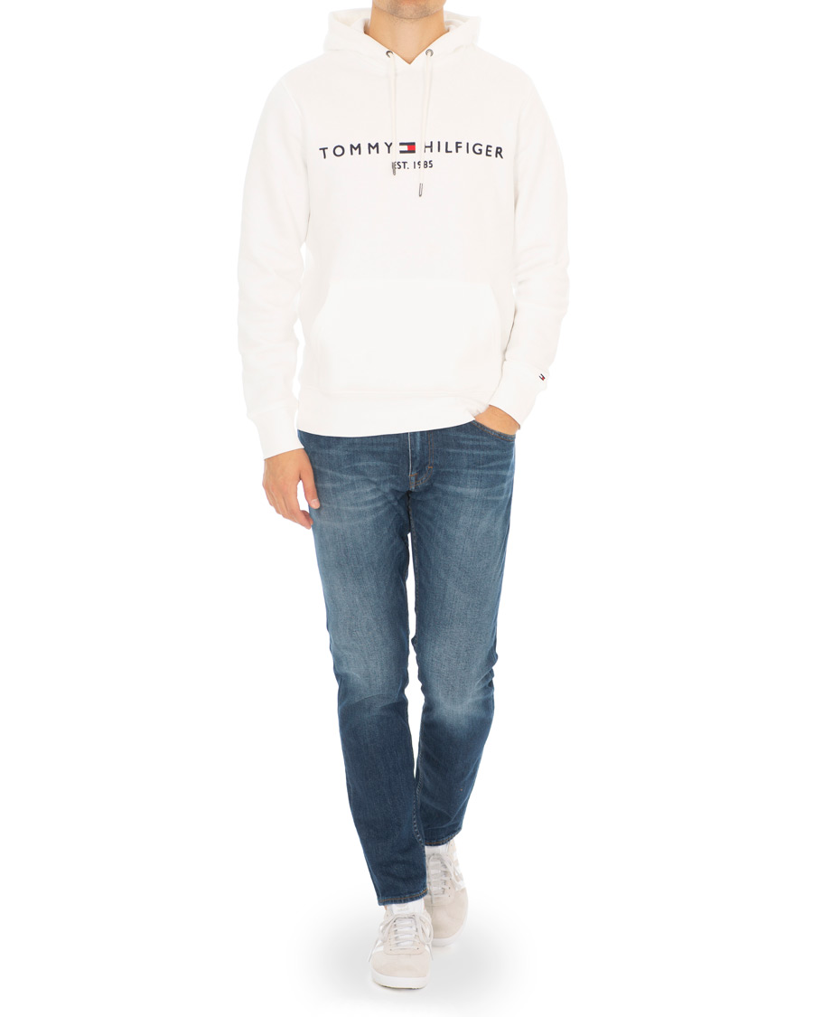 Homme | Pulls Et Tricots | Tommy Hilfiger | Logo Hoodie Snow White