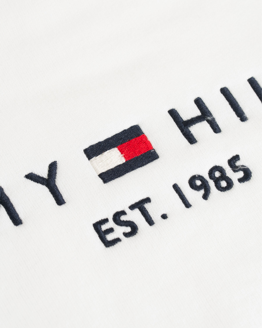 Homme | Pulls Et Tricots | Tommy Hilfiger | Logo Hoodie Snow White