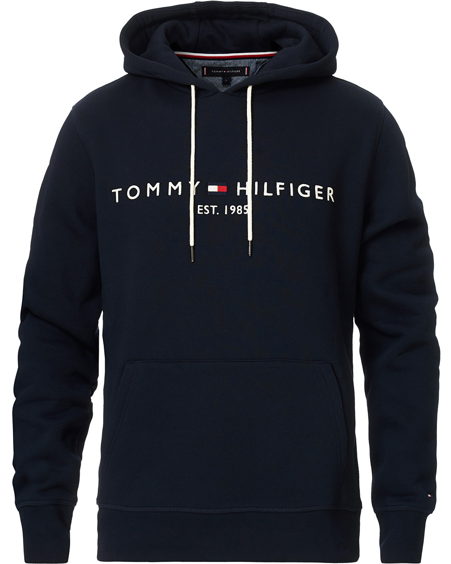 Homme | Pulls Et Tricots | Tommy Hilfiger | Logo Hoodie Sky Captain
