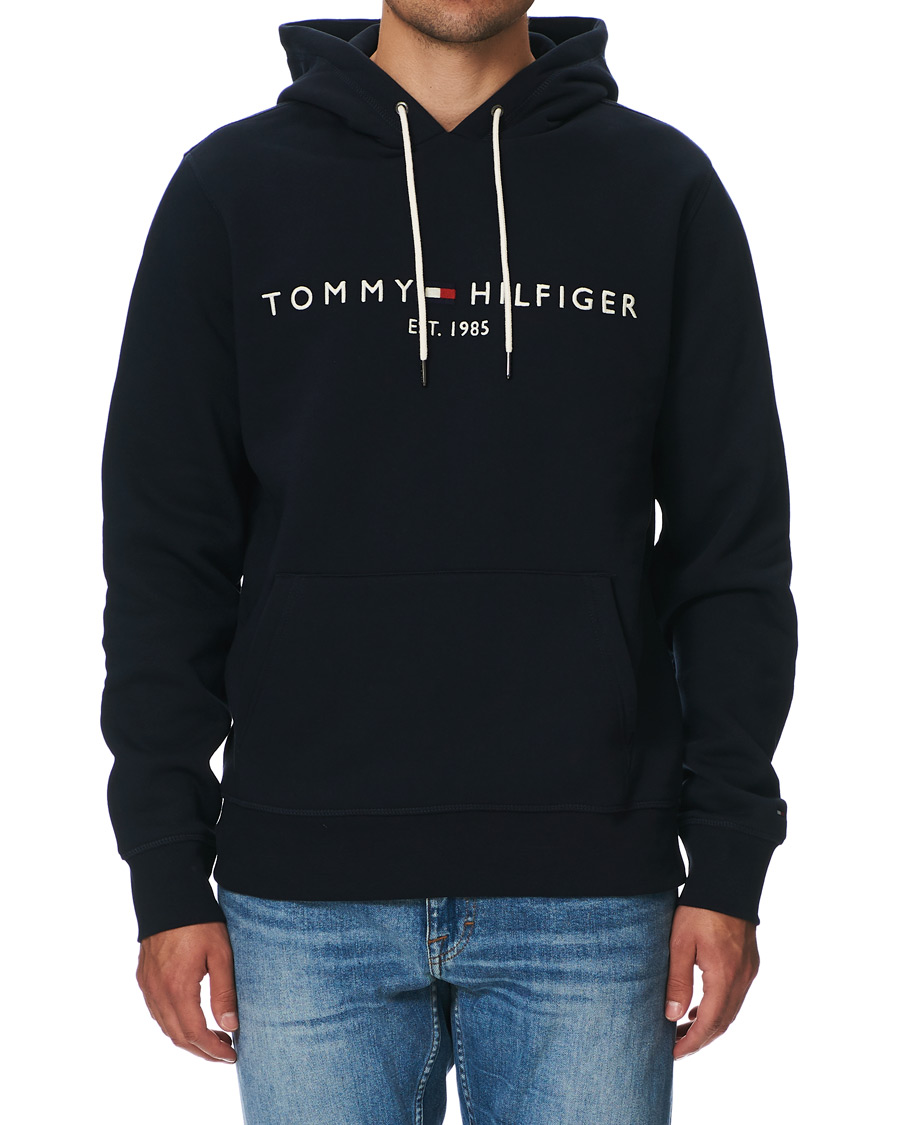 Homme | Pulls Et Tricots | Tommy Hilfiger | Logo Hoodie Sky Captain