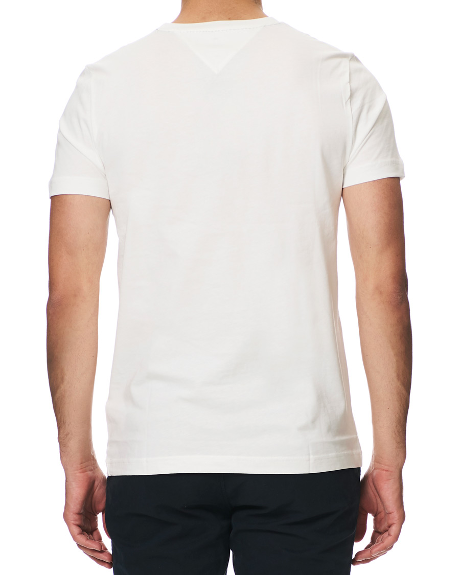 Homme | T-shirts | Tommy Hilfiger | Logo Crew Neck Tee Snow White