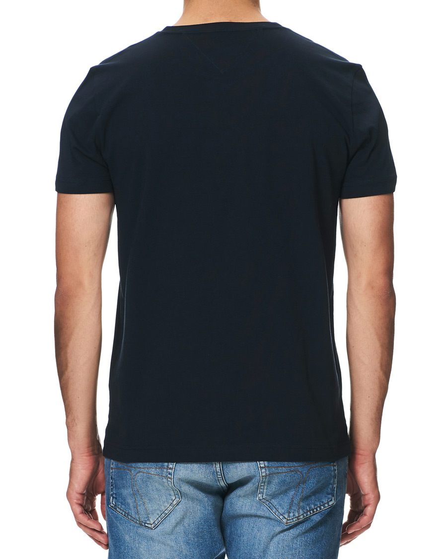 Homme | T-shirts | Tommy Hilfiger | Logo Crew Neck Tee Sky Captain