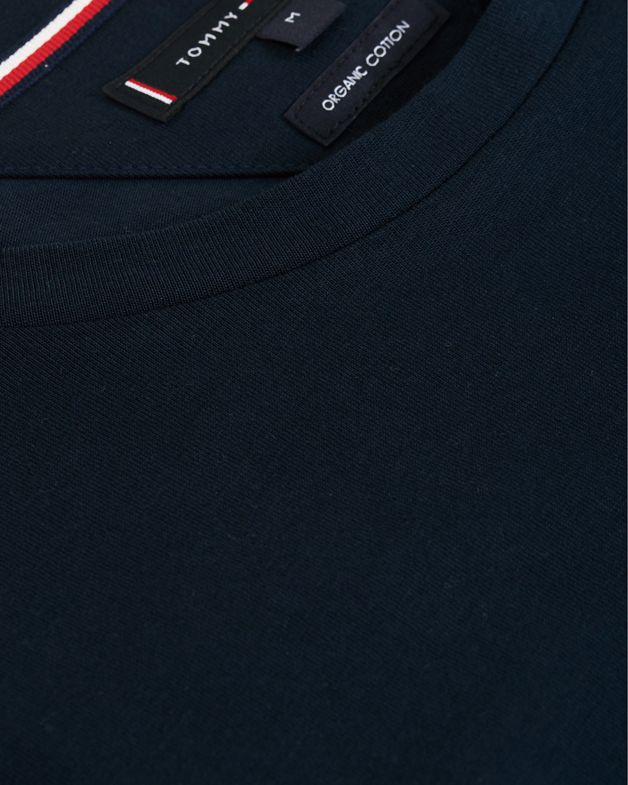 Homme | T-shirts | Tommy Hilfiger | Logo Crew Neck Tee Sky Captain