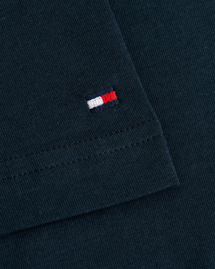 Homme | T-shirts | Tommy Hilfiger | Logo Crew Neck Tee Sky Captain