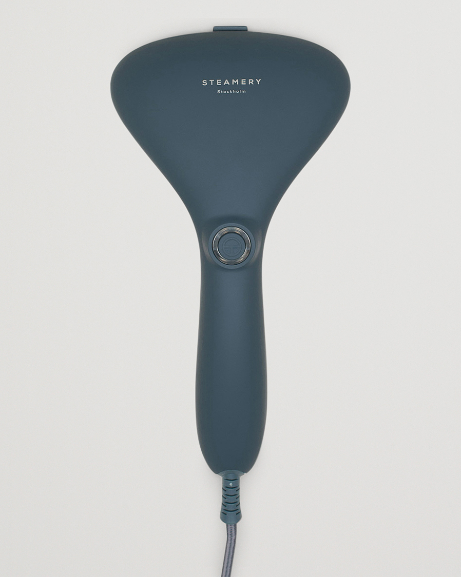 Homme | Steamery Cirrus No. 2 Travel Steamer Blue | Steamery | Cirrus No. 2 Travel Steamer Blue