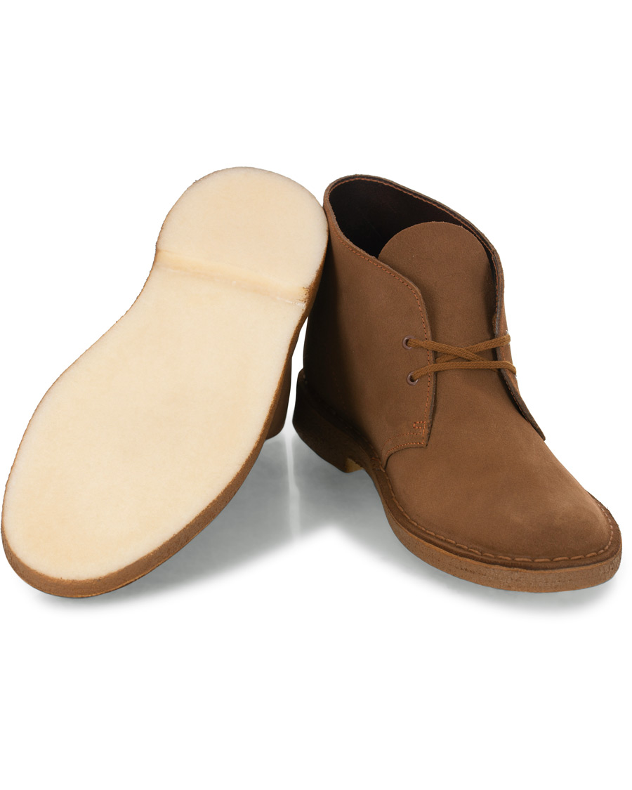 Homme | Clarks Originals Desert Boot Cola Suede | Clarks Originals | Desert Boot Cola Suede
