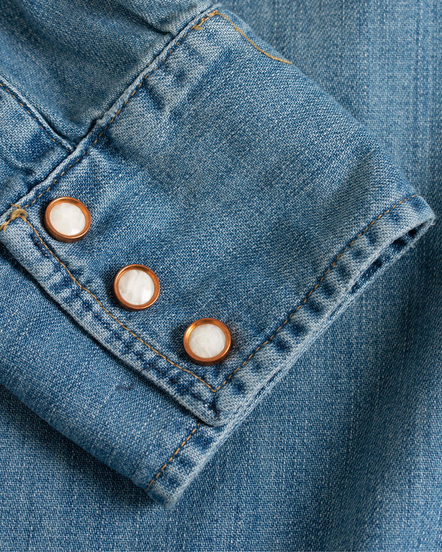 Heren | Overhemden | Levi's Vintage Clothing | 50´s Western Denim Shirt Blind Lemon