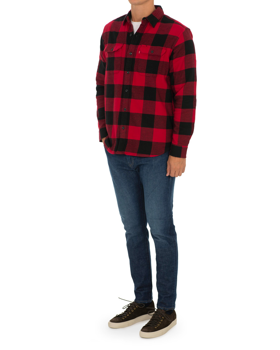 Homme | Jeans | Levi's Made & Crafted | 512 Tapered Fit Stretch Buchanan Jeans Dark Blue