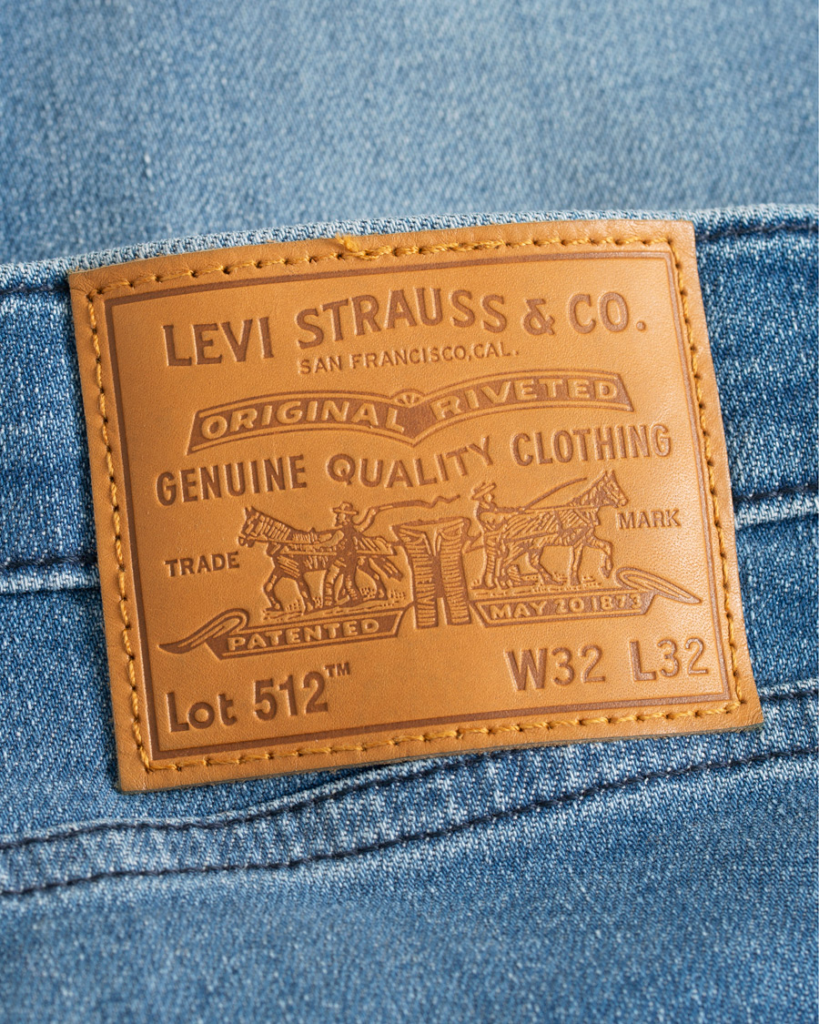 Homme | Jeans | Levi's | 512 Slim Taper Fit Stretch Cedar Jeans Light Blue