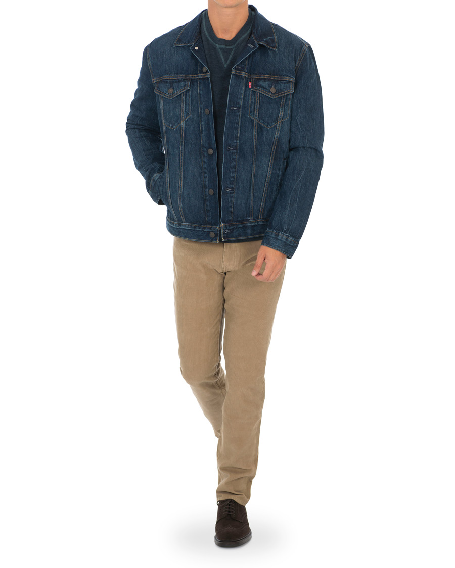 Homme | Pantalons | Levi's | 511 Slim Fit Stretch Corduroy Trousers Lead Grey