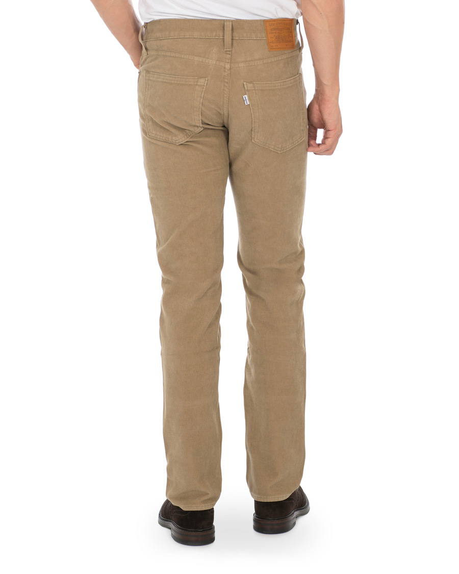 Homme | Pantalons | Levi's | 511 Slim Fit Stretch Corduroy Trousers Lead Grey