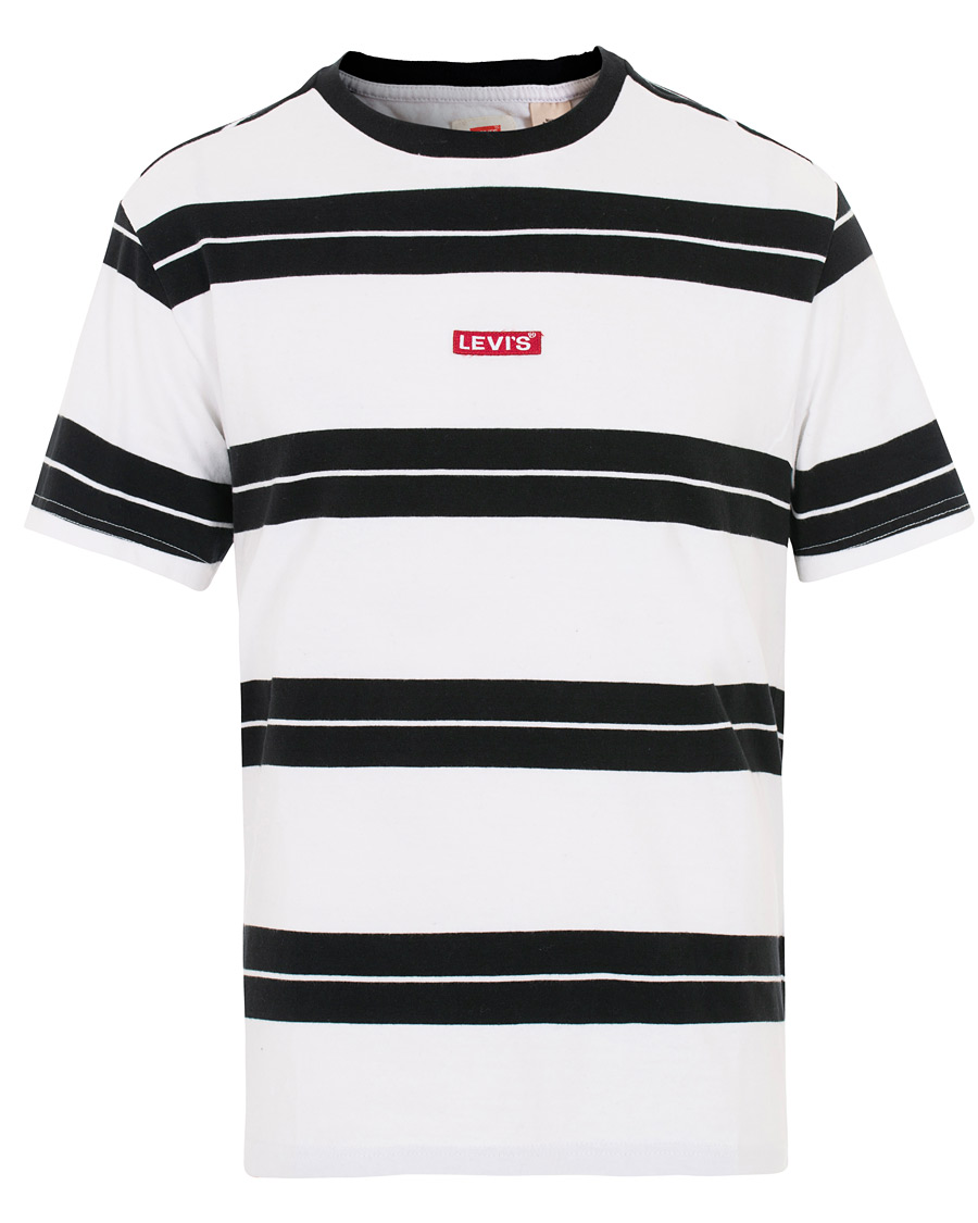 Homme | T-shirts | Levi's | Baby Tab Stripe Tee Black/White