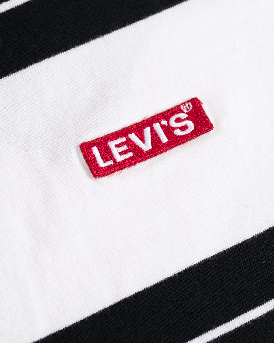 Homme | T-shirts | Levi's | Baby Tab Stripe Tee Black/White