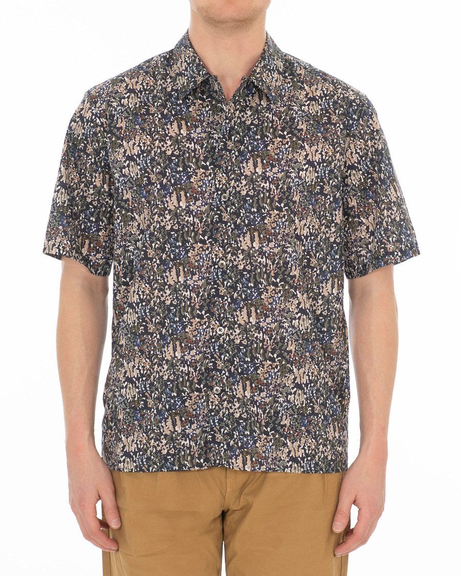 Heren | Overhemden | Norse Projects | Liberty London Short Sleeve Casual Shirt Ivy Green
