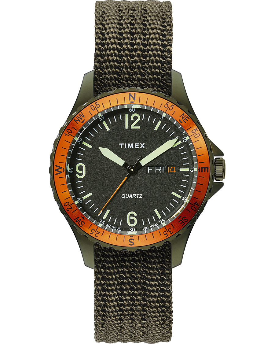 Homme | Timex Navi Land 38mm Green/Dark Green Dial | Timex | Navi Land 38mm Green/Dark Green Dial