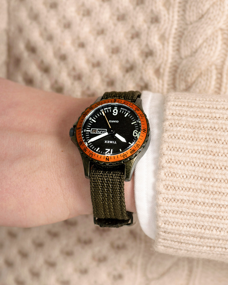 Homme | Timex Navi Land 38mm Green/Dark Green Dial | Timex | Navi Land 38mm Green/Dark Green Dial