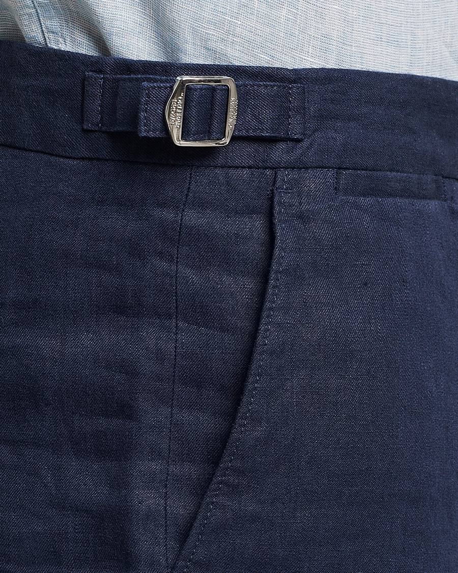 Heren | Korte broek | Orlebar Brown | Norwich Linen Shorts Navy
