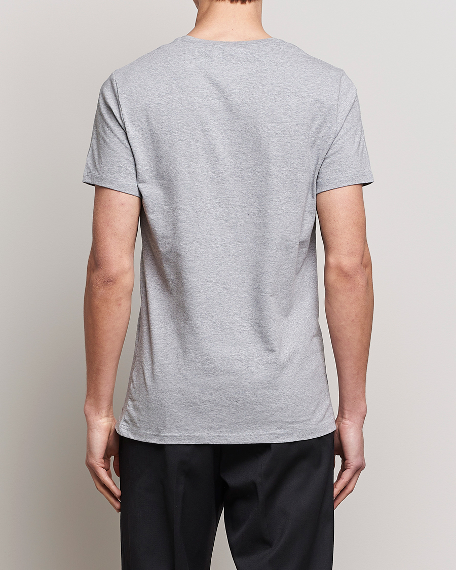 Heren | T-shirts | Bread & Boxers | 2-Pack Crew Neck Tee Grey Melange