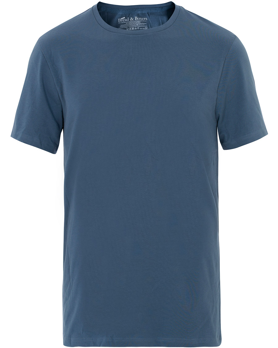 Homme | T-shirts | Bread & Boxers | Crew Neck Tee Sky Blue