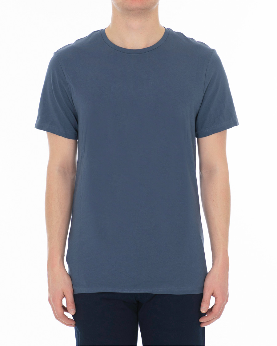 Homme | T-shirts | Bread & Boxers | Crew Neck Tee Sky Blue