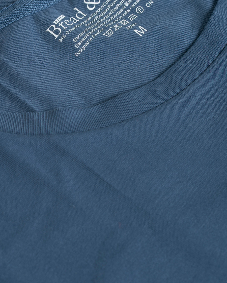 Homme | T-shirts | Bread & Boxers | Crew Neck Tee Sky Blue