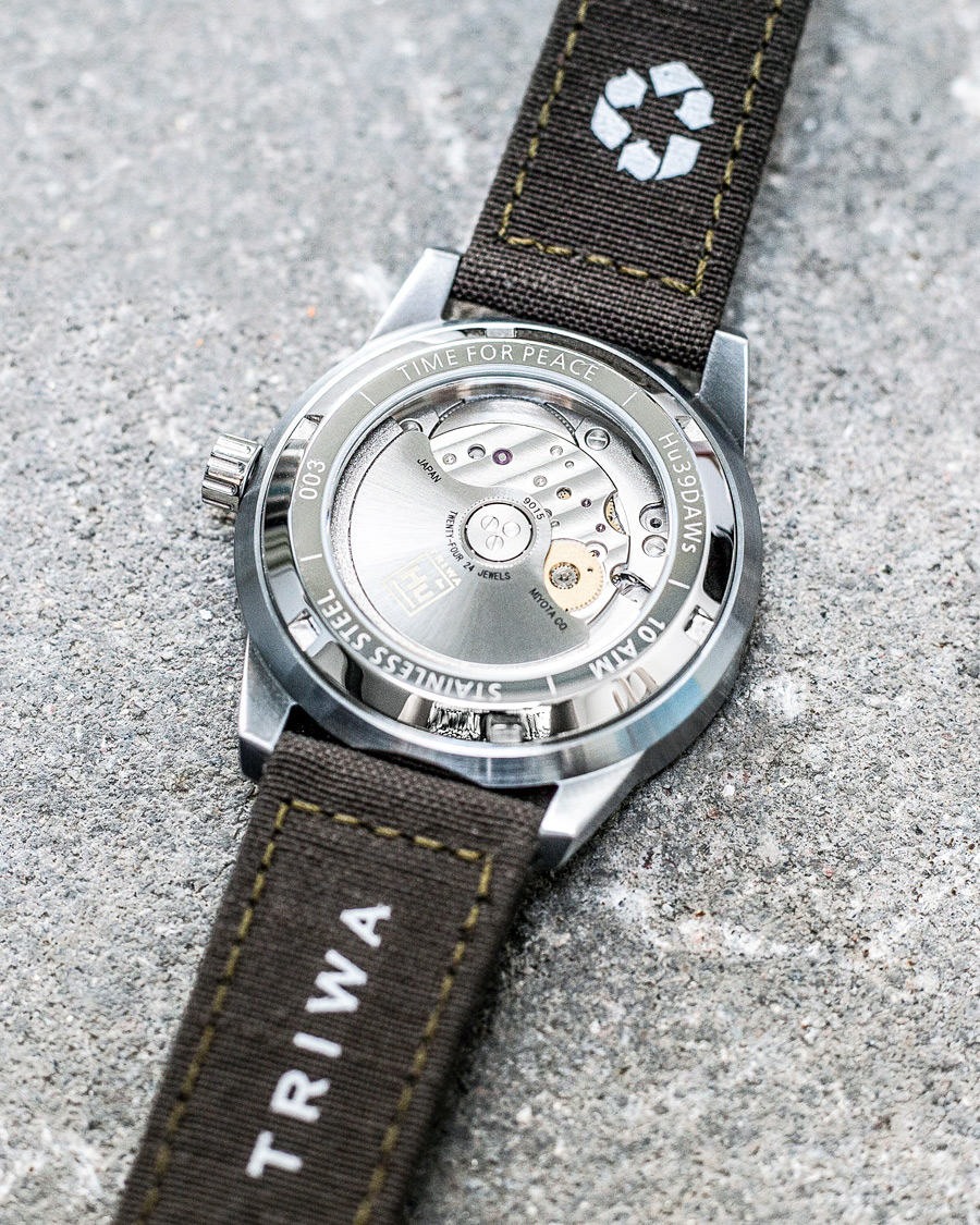 Homme | Triwa Humanium Automatic Recycled Green 39mm | TRIWA | Humanium Automatic Recycled Green 39mm