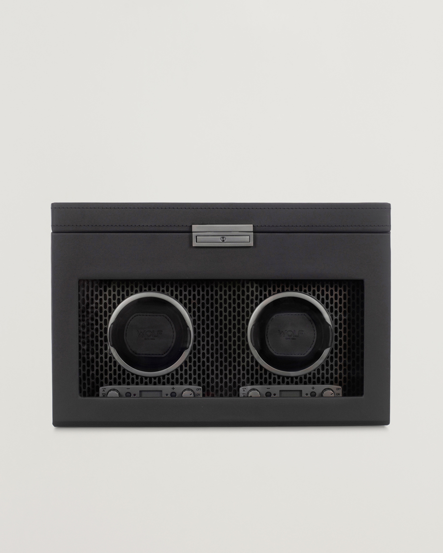 Homme | WOLF Axis Double Winder and Travel Case Powdercoat | WOLF | Axis Double Winder and Travel Case Powdercoat