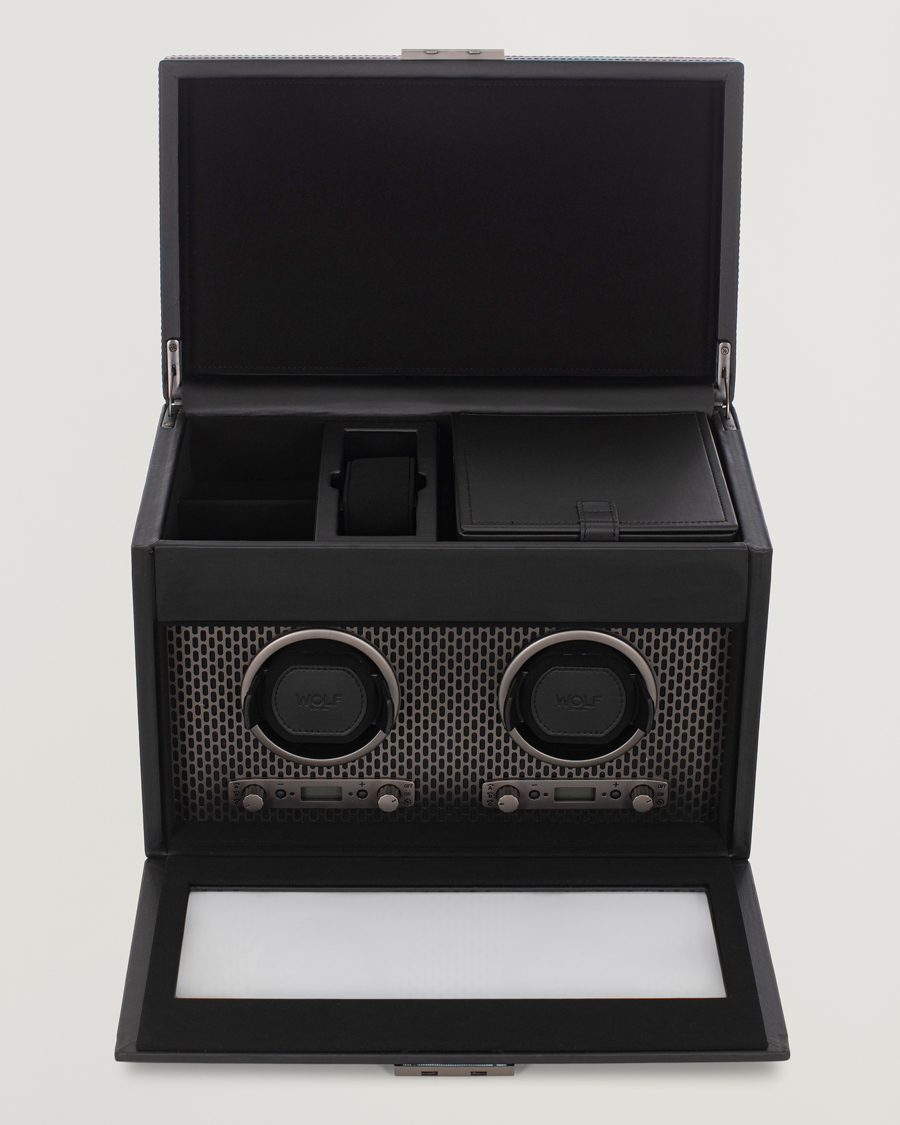 Homme | WOLF Axis Double Winder and Travel Case Powdercoat | WOLF | Axis Double Winder and Travel Case Powdercoat