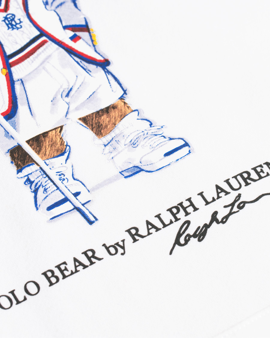 Heren | Truien | Polo Ralph Lauren | Chariots Of Fire Bear Hoodie White