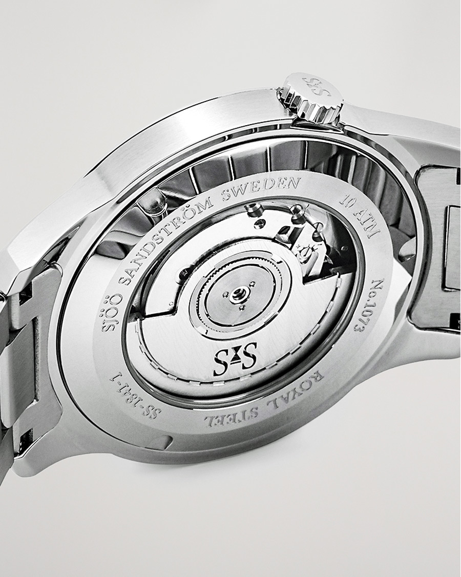 Heren | Sjöö Sandström Royal Steel Classic 41mm Blue and Steel | Sjöö Sandström | Royal Steel Classic 41mm Blue and Steel