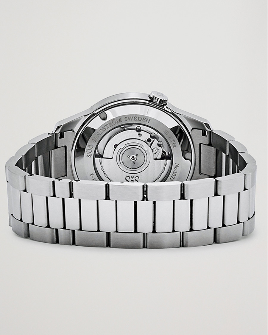 Heren | Sjöö Sandström Royal Steel Classic 41mm Blue and Steel | Sjöö Sandström | Royal Steel Classic 41mm Blue and Steel