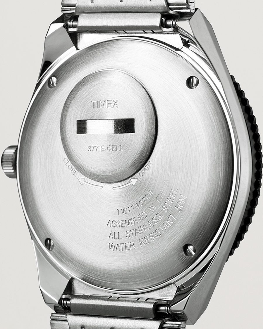 Heren | Timex Q Reissue 1979 Silver/Blue Dial | Timex | Q Reissue 1979 Silver/Blue Dial