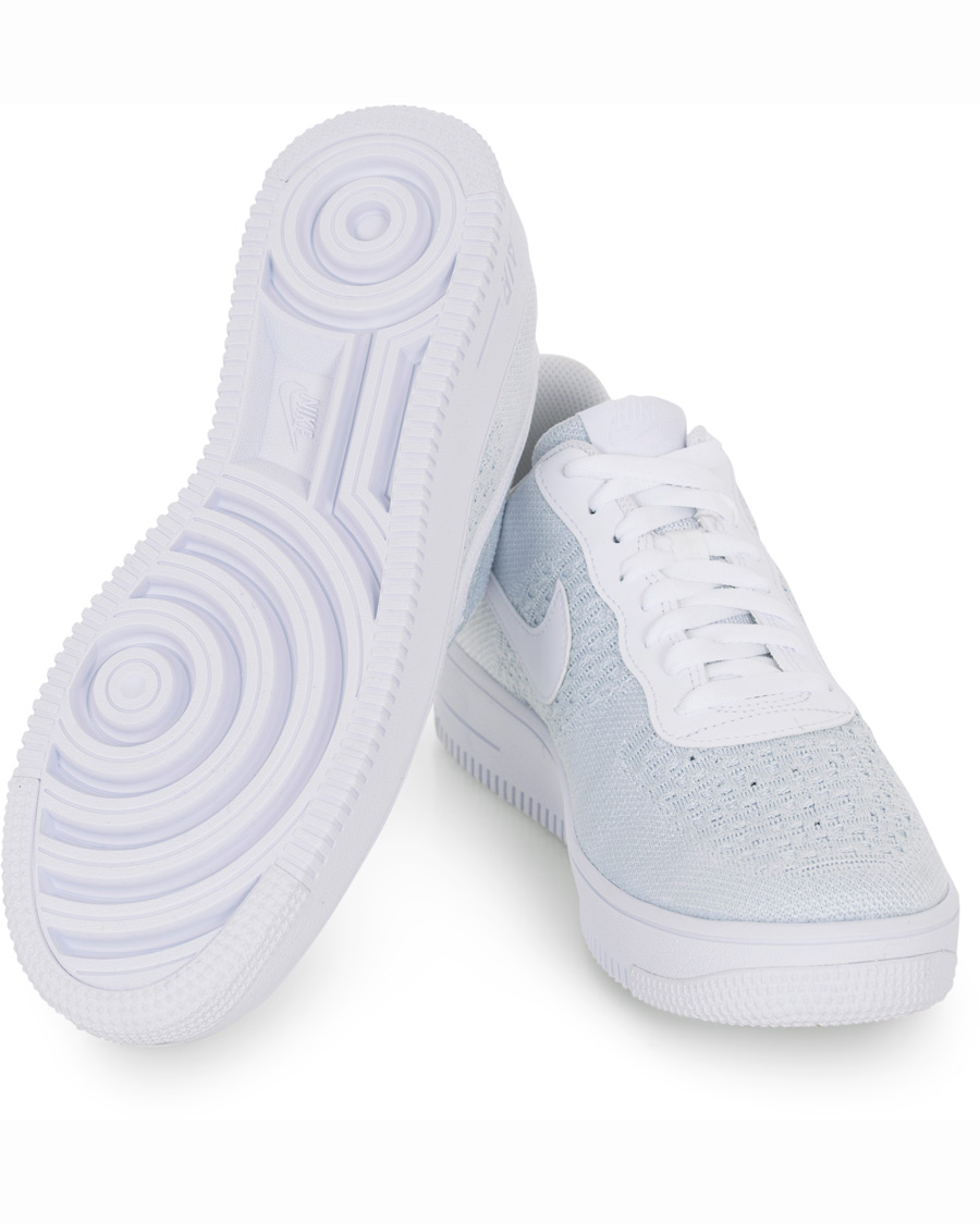 Homme | Nike Air Force 1 Flyknit Sneaker White | Nike | Air Force 1 Flyknit Sneaker White