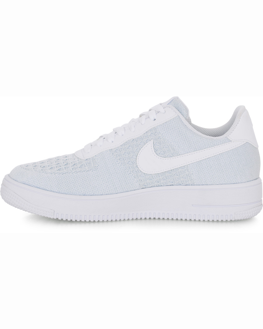 Homme | Nike Air Force 1 Flyknit Sneaker White | Nike | Air Force 1 Flyknit Sneaker White
