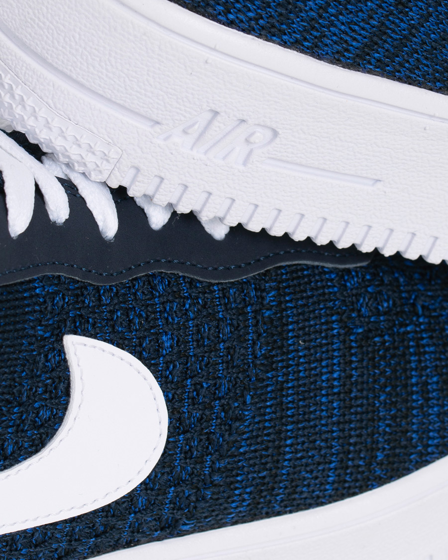 Homme | Nike Air Force 1 Flyknit Sneaker Navy | Nike | Air Force 1 Flyknit Sneaker Navy