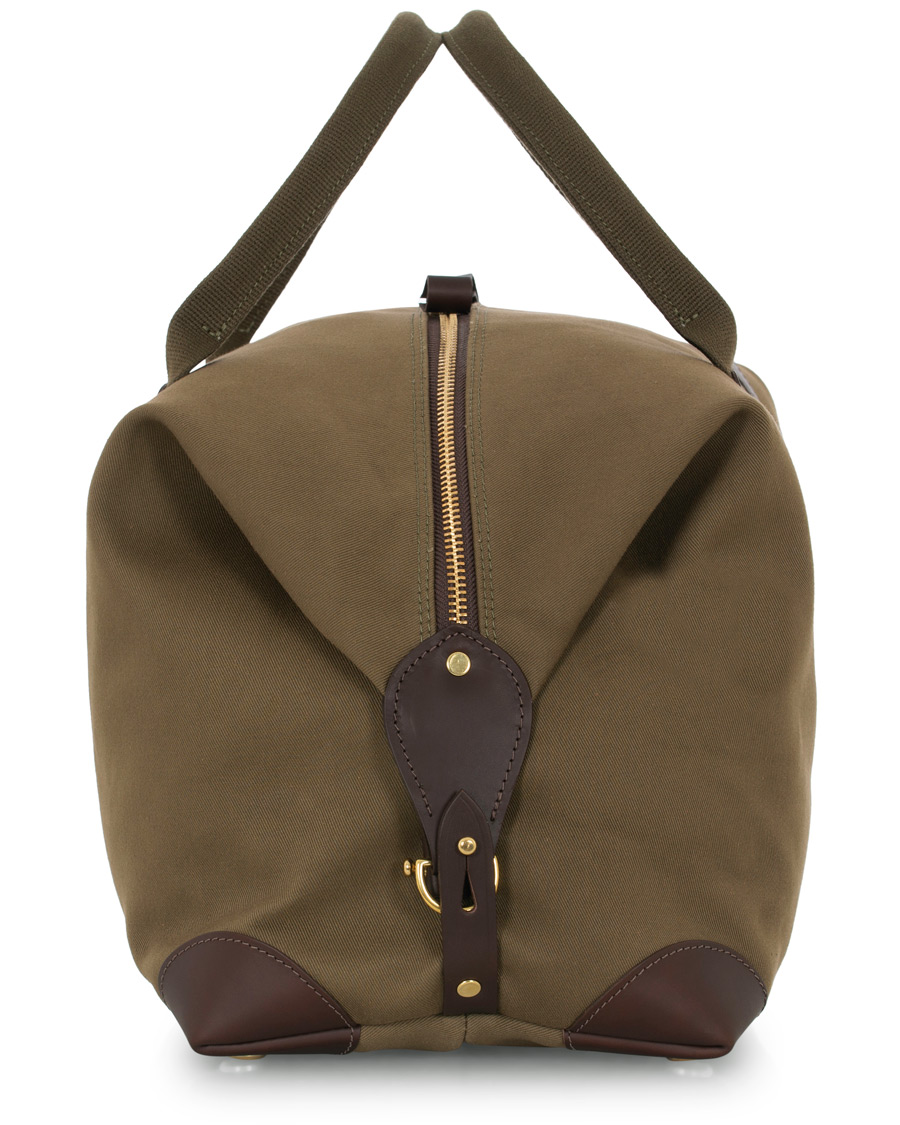 Homme | Chapman Bags Medium Classic Holdall Canvas Weekendbag Deep Olive | Chapman Bags | Medium Classic Holdall Canvas Weekendbag Deep Olive