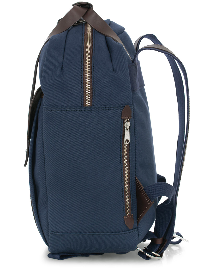 Heren | Chapman Bags Ribble Canvas Rucksack Navy | Chapman Bags | Ribble Canvas Rucksack Navy