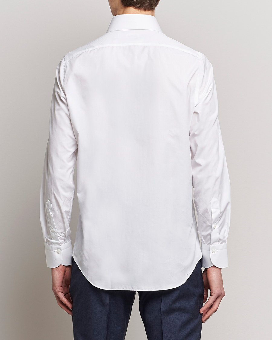Heren | Overhemden | Finamore Napoli | Milano Slim Fit Classic Shirt White