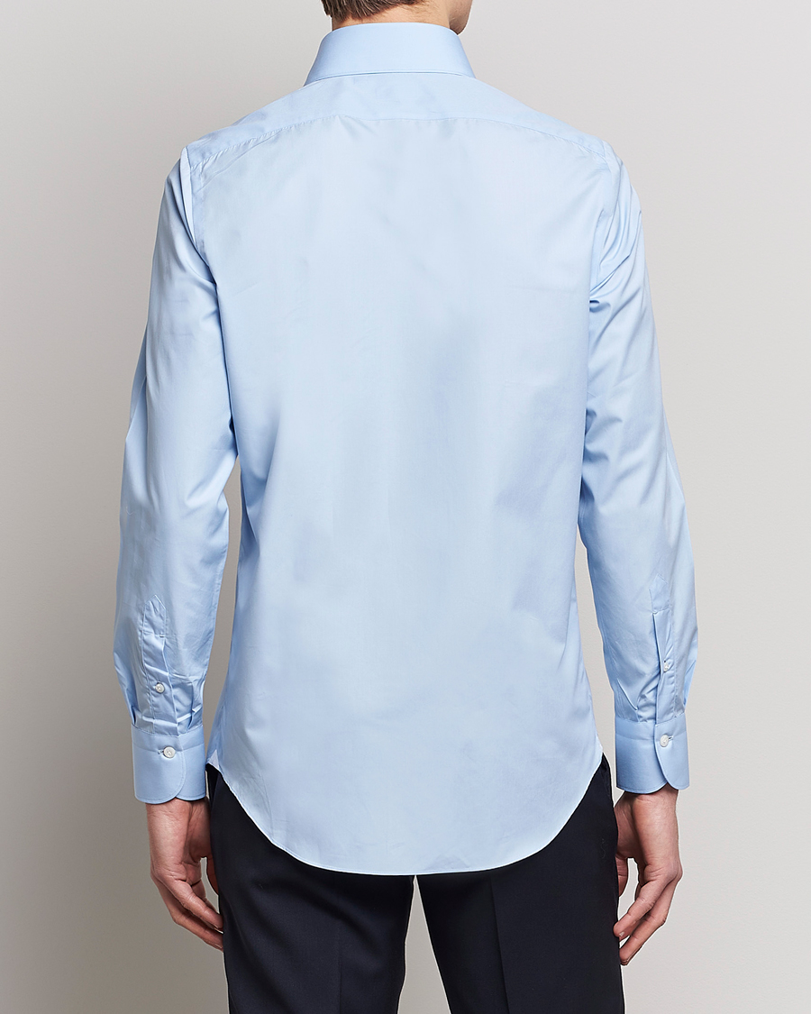 Homme | Chemises | Finamore Napoli | Milano Slim Fit Classic Shirt Light Blue