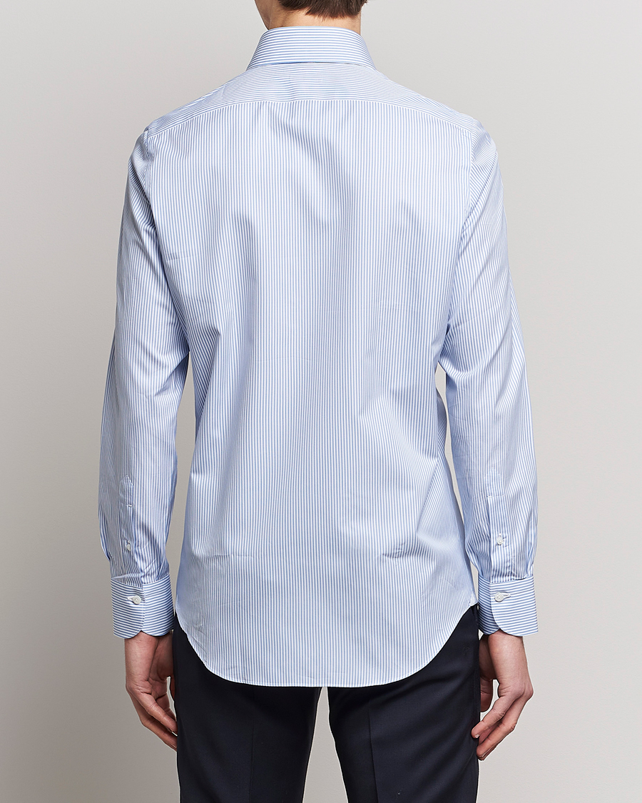 Heren | Overhemden | Finamore Napoli | Milano Slim Fit Classic Shirt Blue
