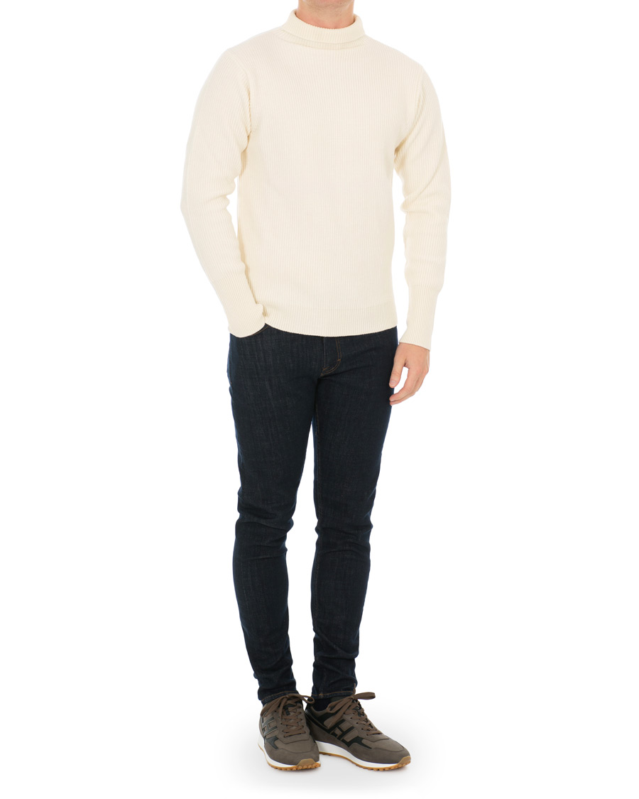 Heren | Truien | Barena | Cimador Turtleneck Sweater Ivory