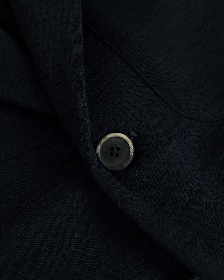 Heren | Blazers | Barena | Torceo Jersey Blazer Navy