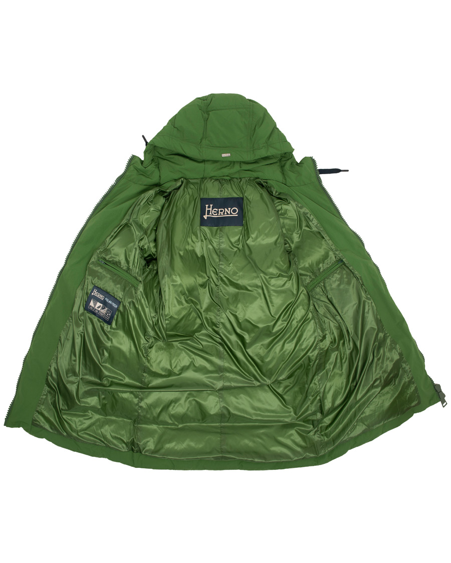 Homme | Manteaux Et Vestes | Herno | Polar-Tech Down Jacket Green
