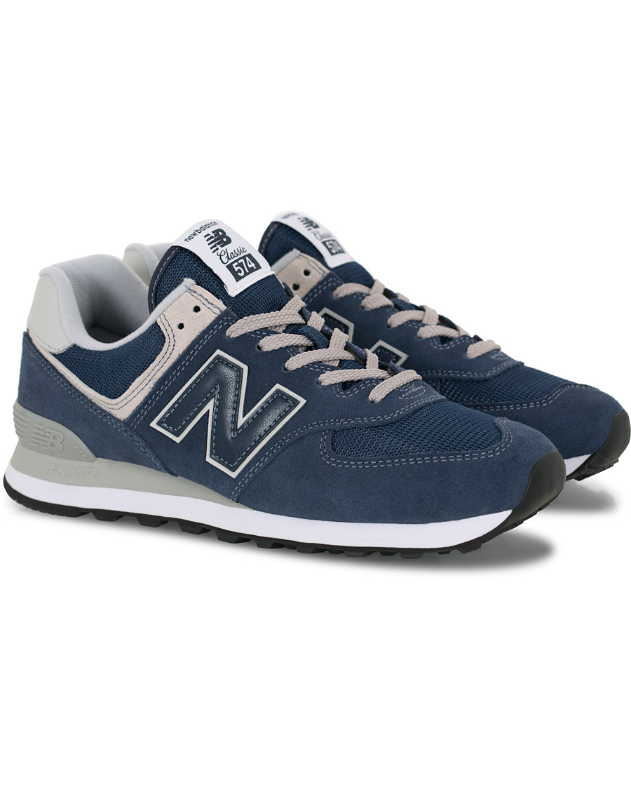 Homme | | New Balance | 574 Sneaker Black Iris