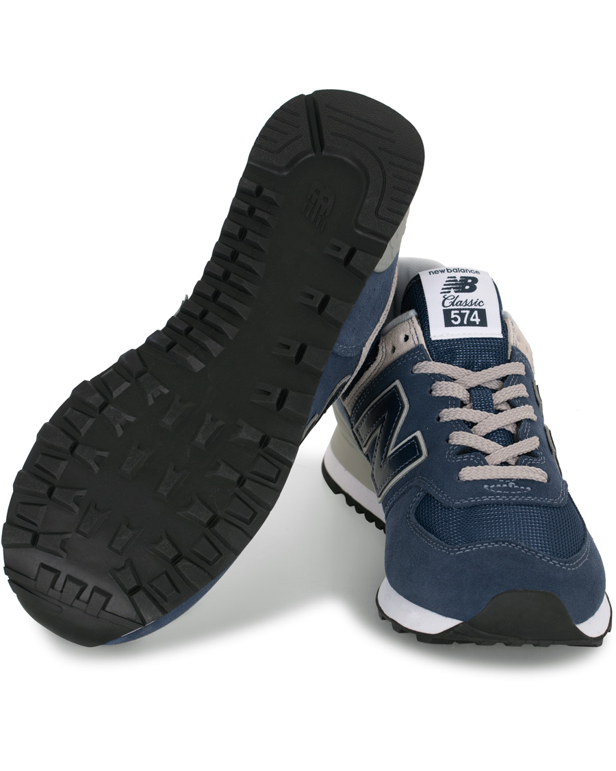 Homme | | New Balance | 574 Sneaker Black Iris