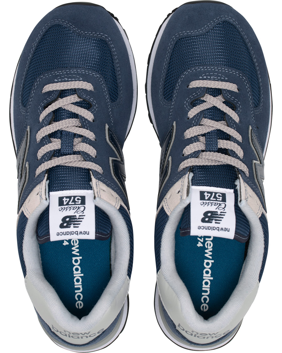 Homme | | New Balance | 574 Sneaker Black Iris
