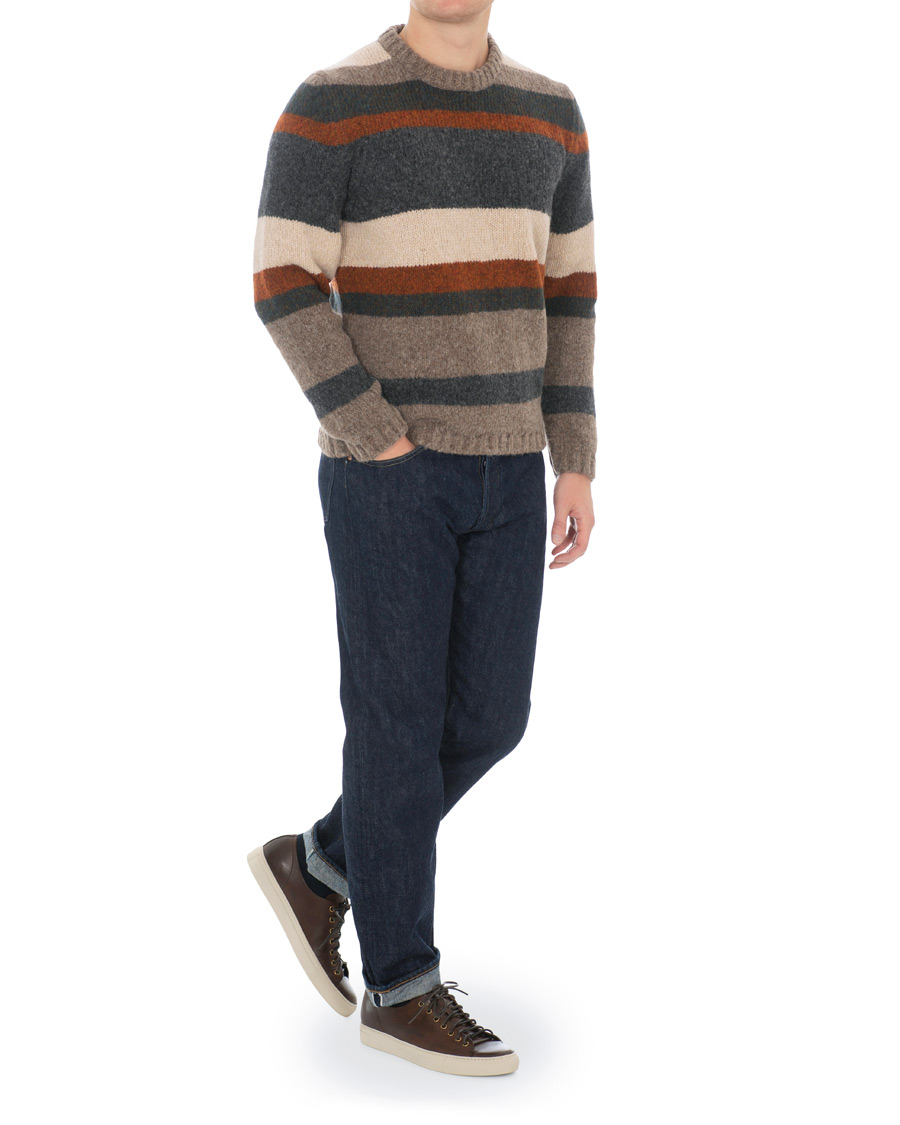 Homme | Pulls Et Tricots | Massimo Alba | Guli Wool/Alpaca Crew Neck Sweater Multicolour