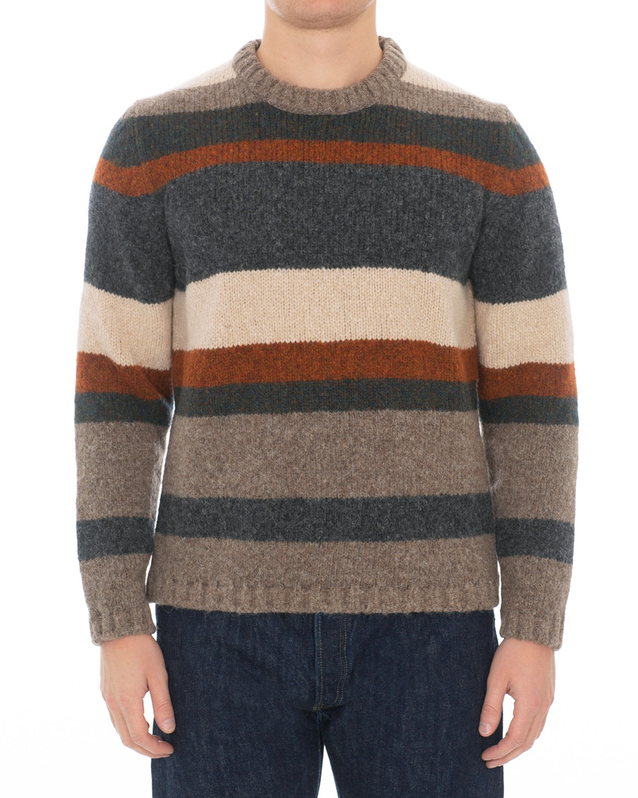 Homme | Pulls Et Tricots | Massimo Alba | Guli Wool/Alpaca Crew Neck Sweater Multicolour